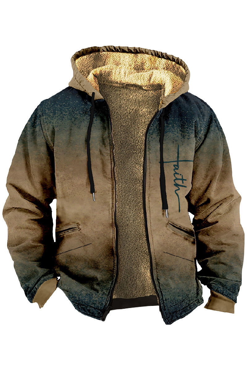 Men's Double-layer Thick Jacket