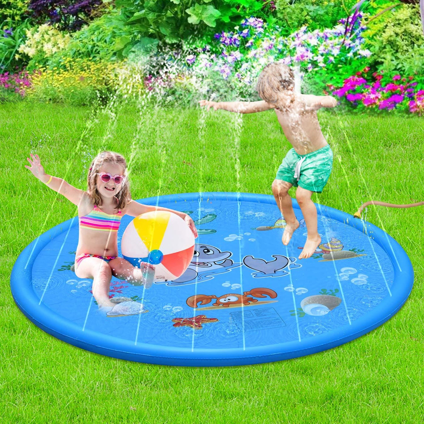 Durable Children's Water Spray Pool
