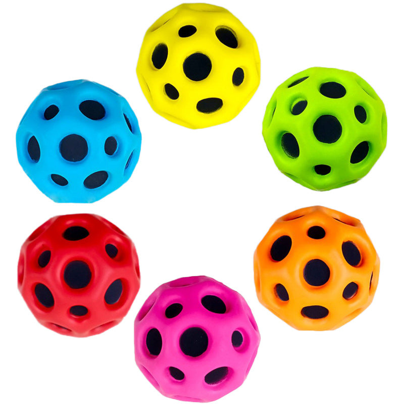 Hole Ball Soft Bouncy Ball Anti-fall