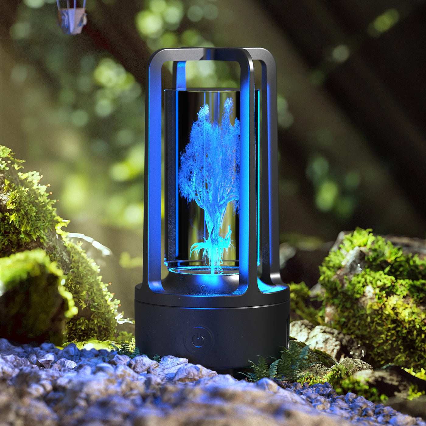 Creative 2 In 1 Audio Acrylic Crystal Lamp