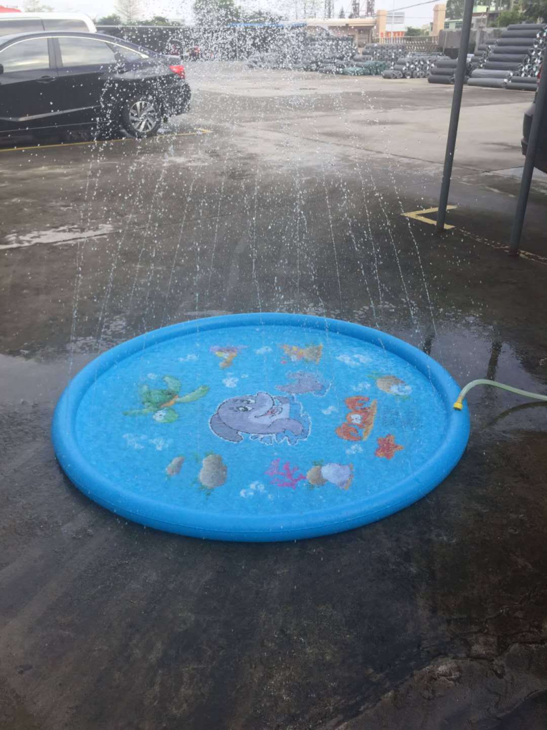 Durable Children's Water Spray Pool