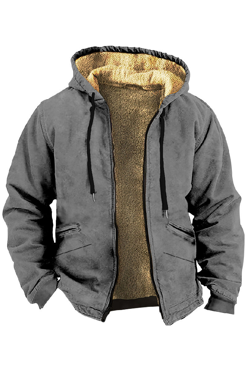 Men's Double-layer Thick Jacket