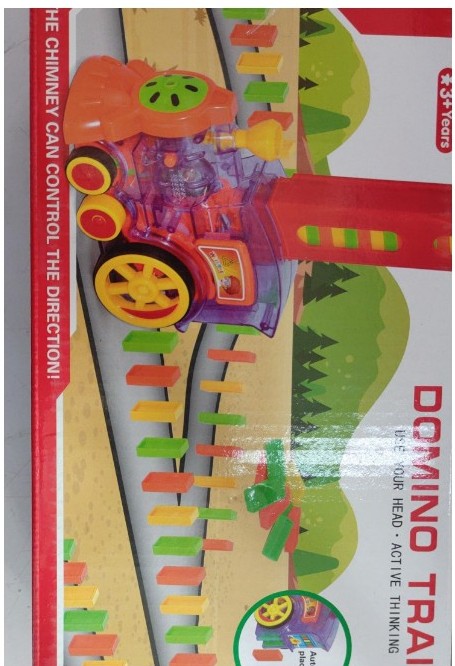 Domino Train Toys Baby Toys Car Puzzle Automatic