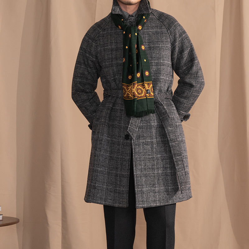 Men's Wool Warm Mid-length Coat
