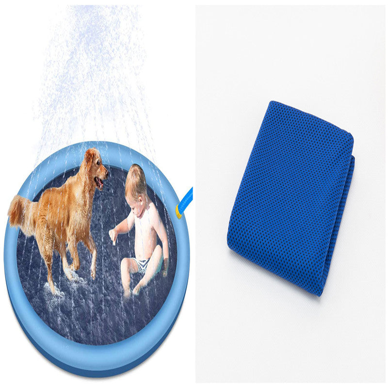 Non-Slip Splash Pad For Kids And Pet