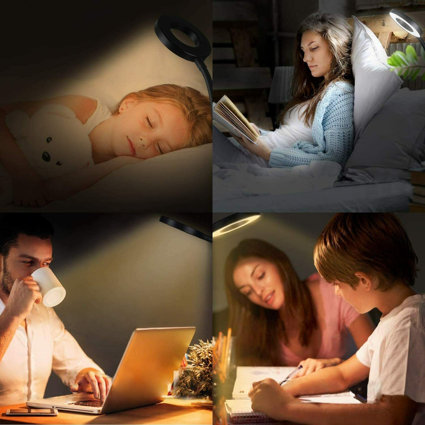 USB Dimmable Study Reading Table Night Light