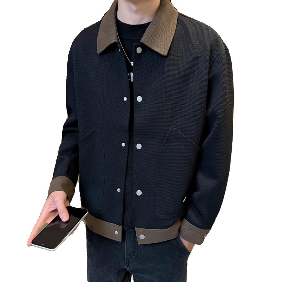 Design Simple Casual Jacket Loose All-matching Men