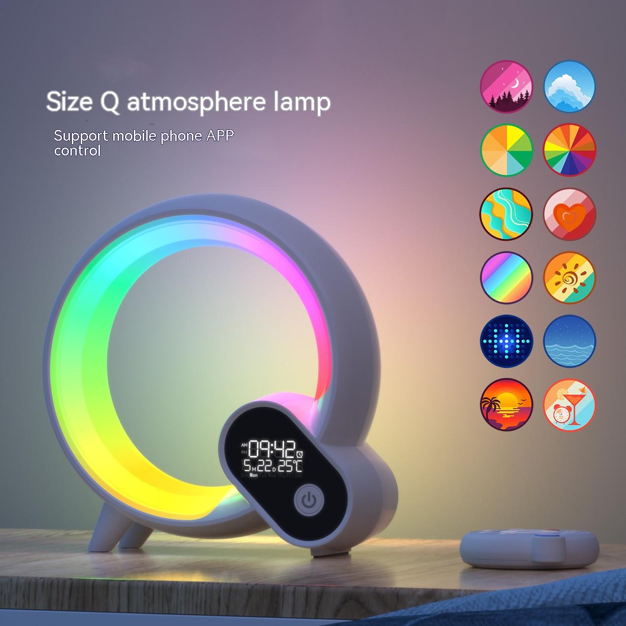 Creative Q Light Analog Sunrise Digital Display